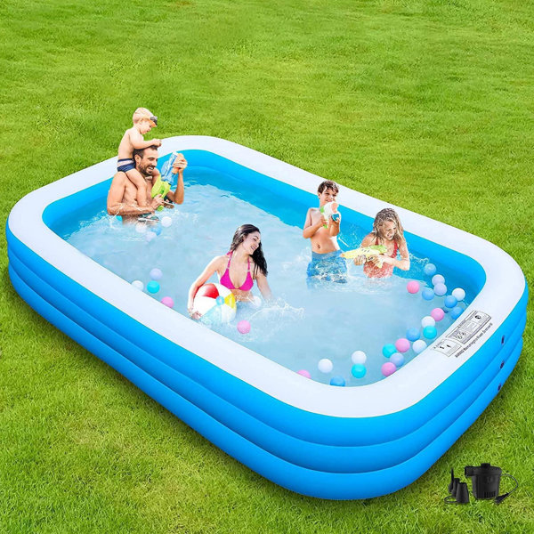 rectangle kids pool